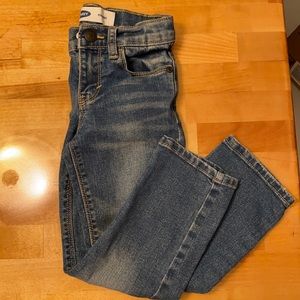 Old Navy Straight cut faded jeans 4T